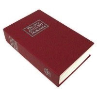 Книга сейф Английский словарь 24 см. бордовая 