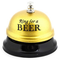 Звонок настольный Ring for a beer  k64