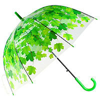 Зонт Листья зеленые  k70