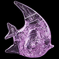 Головоломка 3D Рыбка розовая 
