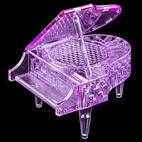 Головоломка 3D Рояль розовый Эврика